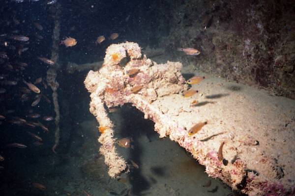 Werkbank mit Schraubstock