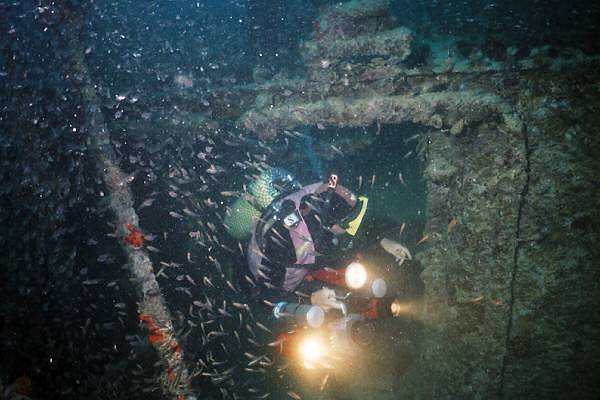 T�r in das Oberdeck