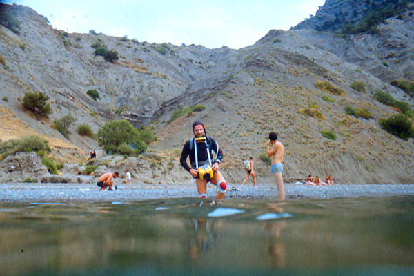 Einstieg zum Schnorcheln