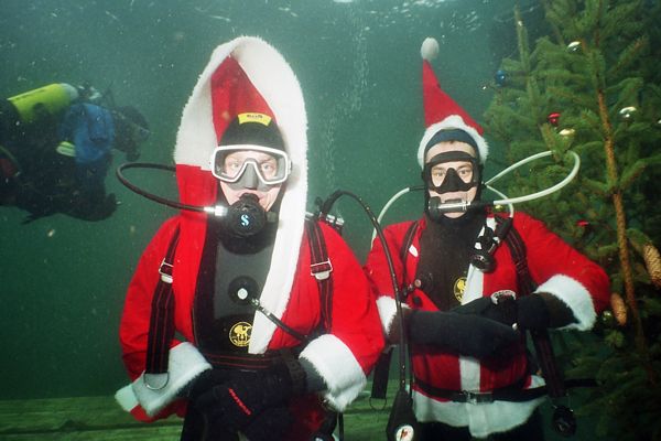beide Weihnachtsm�nner