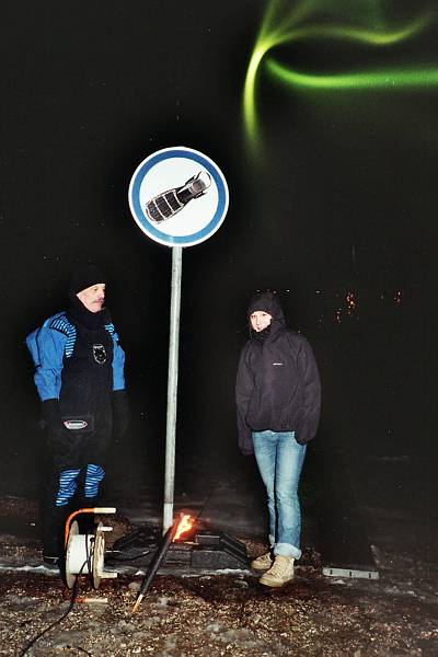 bei Glatteis - Schneekettenpflicht