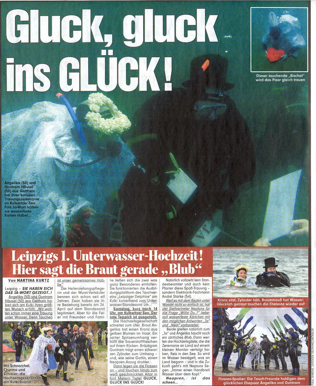 1.Taucher-Hochzeit im Kulki