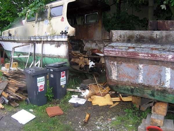 Entkernung Bootsk�rper