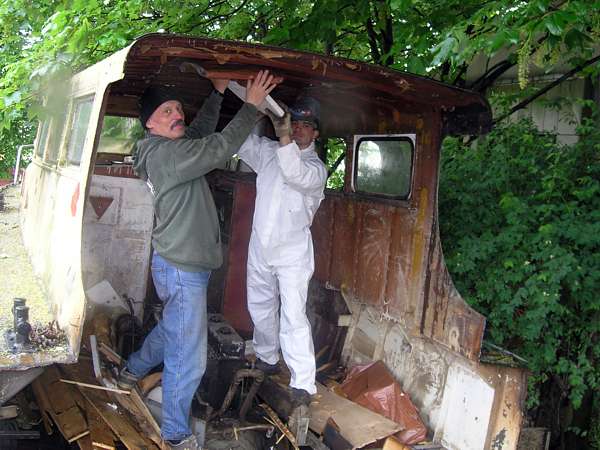 Entkernung Bootsk�rper