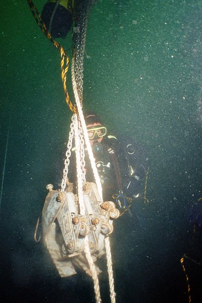 Greifer-Geschirr zum Anheben der Brunnenringe