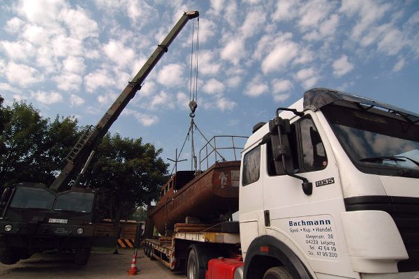 Aufladen am Trockendock