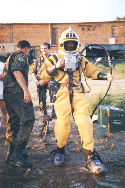 schwerf�lliges Laufen