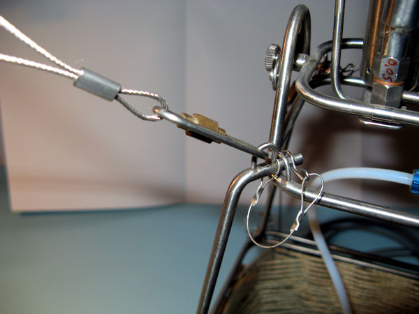 Sicherungssplint vom Brenner