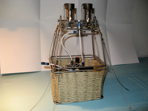 Korb komplett mit Brenner