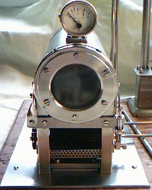 Manometer und Schauglas