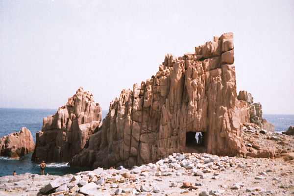 Rote Felsen von Abratax