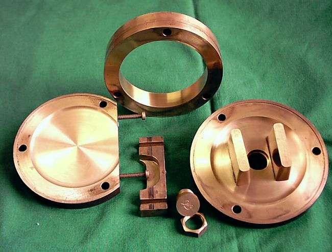 Gie�form f�r 1 kg Gewichte