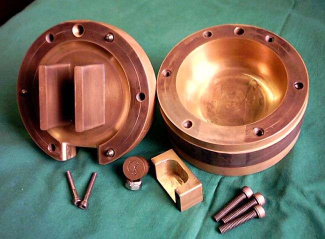 Gie�form f�r 2 kg Gewichte