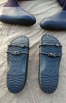 Crocs f�r Softboots mit Schneeketten