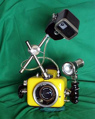 Kamera-Geh�use aus Gfk f�r eine Praktika VLC