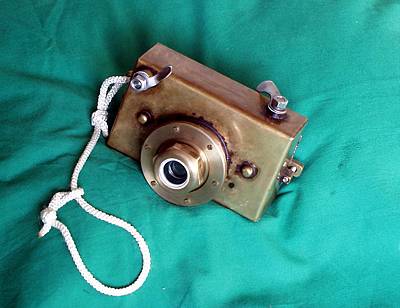 Kamera-Geh�use aus Messing f�r eine Puva Start