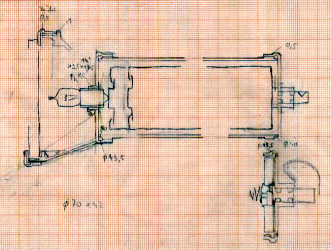 Skizze Entwurf UW - Stablampe