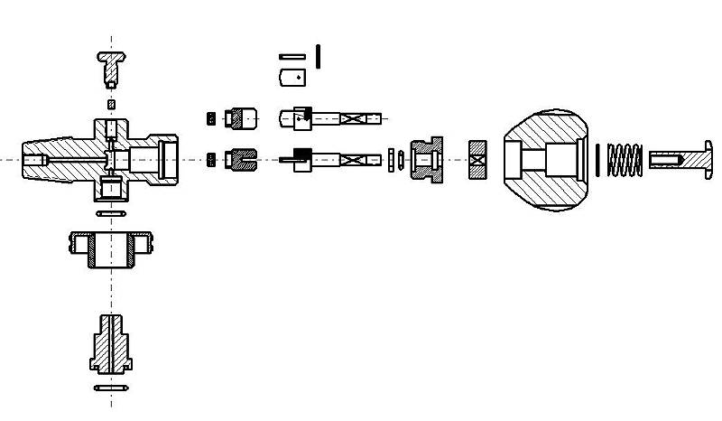 Westenflaschen-Ventil