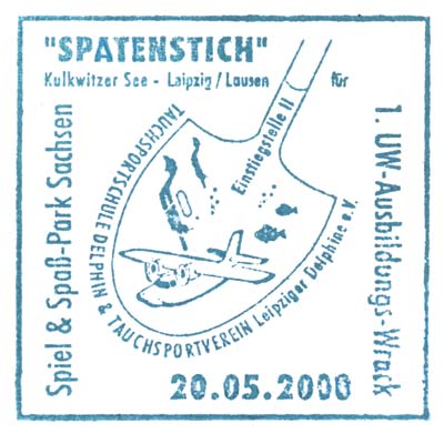 Versenkung des Fliegers im Kulki - Mai 2000