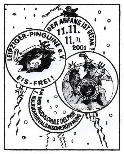 Kaltwasserbaden am 11.11.2001 um 11 Uhr 11