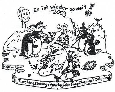 Faschingsbaden am 15.11.2003