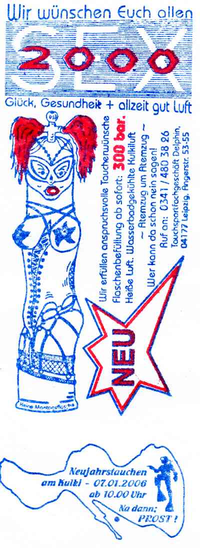 Neujahrstauchen am 7.Januar 2006