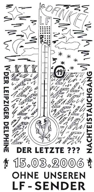 das letzte Nacht-Eistauchen am 15.Februar 2006