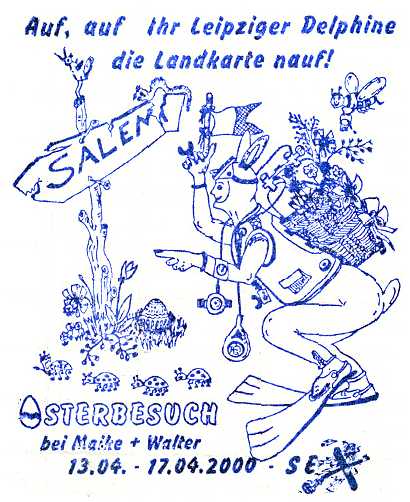 Ostertauchen in Salem am 16.April 2006