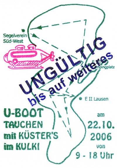 K�sters U-Boot am 22.10.2006