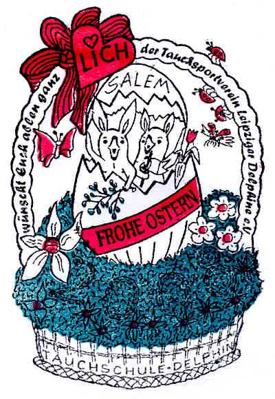 Ostertauchen in Salem am 23.3.2008