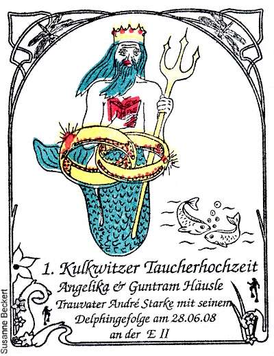 1.Taucher-Hochzeit im Kulki am 28.6.2008