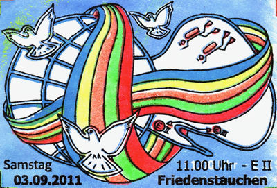 Friedenstauchen am 3.Sept.2011