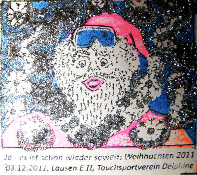 Weihnachtstauchen am 3.Dez. 2011