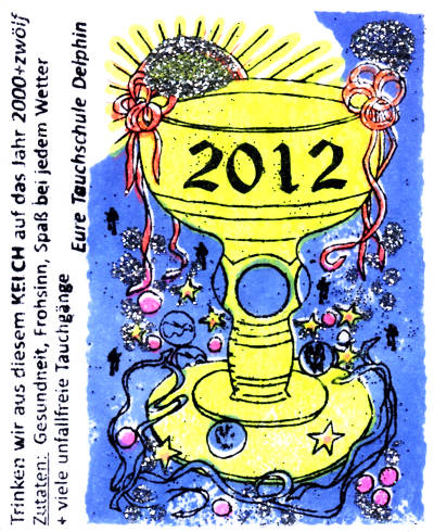 Neujahrsstauchen am 7.Jan. 2012