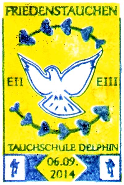 Friedenstauchen am 6.Sept.2014