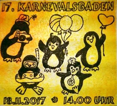 Faschingsbaden am 18.November 2017