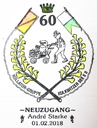 Rollator-Gruppe Neuzugang Andre am 1.Febr.2018