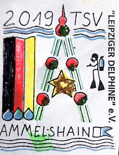 Weihnachtstauchen in Ammelshain am 30.November 2019