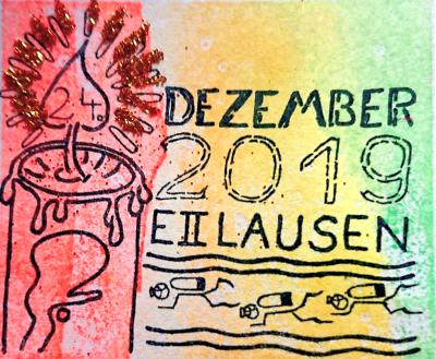 Weihnachtstauchen im Kulkwitzer See am 24.Dezember 2019